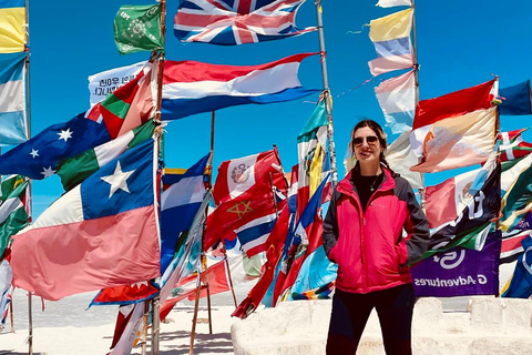 San Pedro de Atacama: 4-tägige Tour durch die Uyuni Salzwiesen