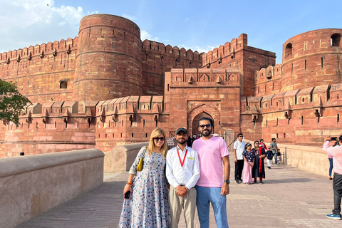 From Delhi: Taj Mahal &amp; Agra Fort Private Tour With TransferTour With AC Car ,Driver , And Guide