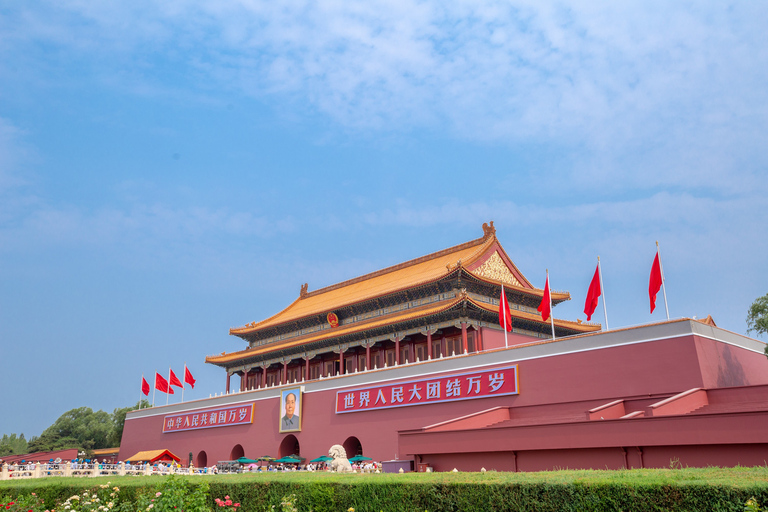 Peking: Privat rundtur i Himmelens tempel och Förbjudna stadenHimmelstemplet, Förbjudna staden med lunch och transfer till hotellet