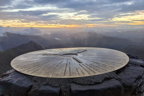 Snowdon-zonsondergang