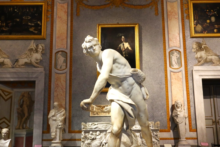 Rome: Borghese Gallery Skip-the-Line Ticket & Golfkarrit