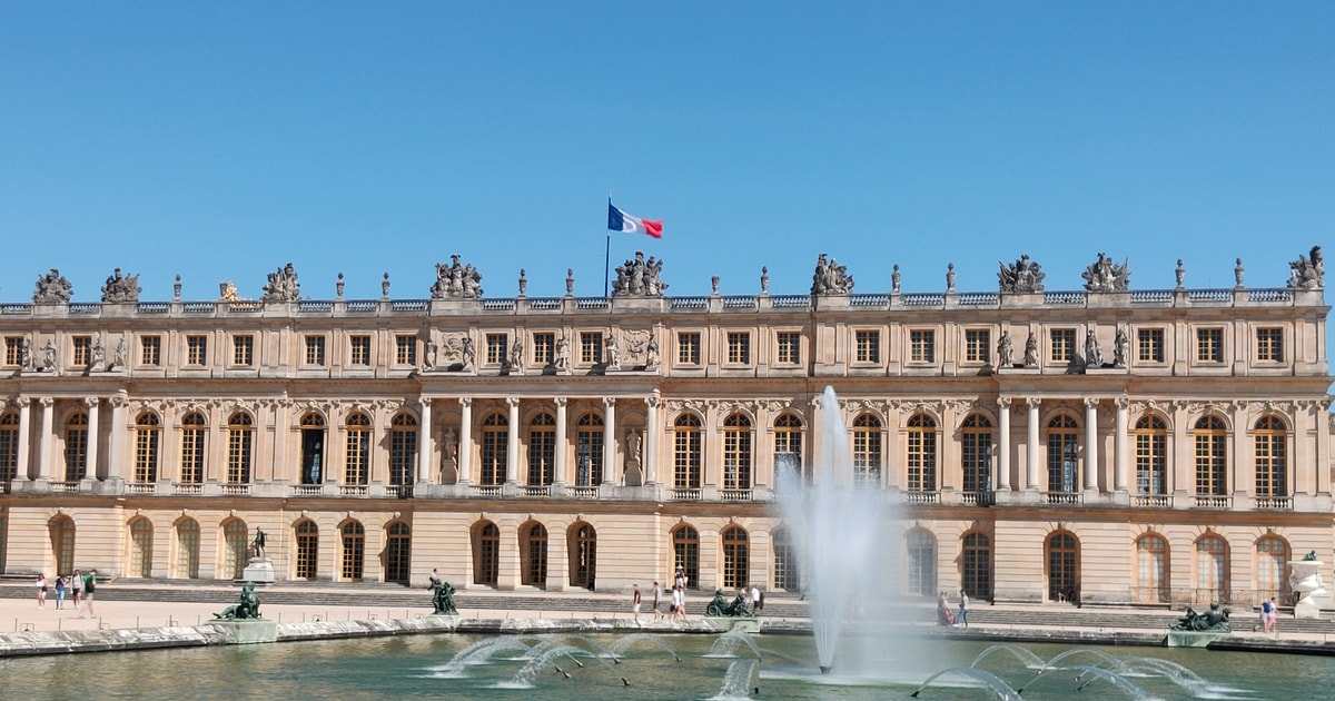 private tour to versailles