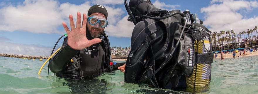 Lanzarote : forfait 2 plongées à Playa Blanca - plongeurs certifiés