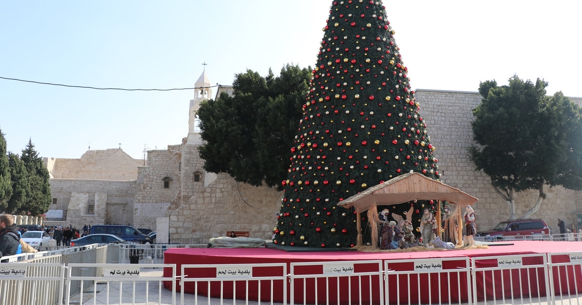 From Tel Aviv Jericho, Jordan River, and Bethlehem Bus Tour GetYourGuide