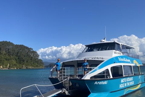 From Paihia: Hole in the Rock Cruise with Island Stop