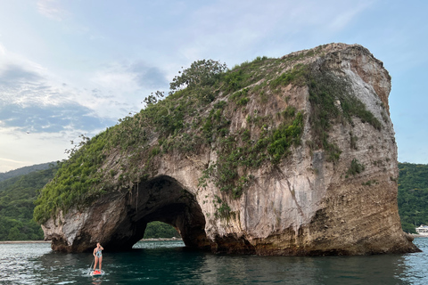 Mismaloya: Los Arcos Bioluminescent Waters Kayak & Cave Tour Los Arcos Bioluminescence Kayak & Paddle - Sunrise Tour