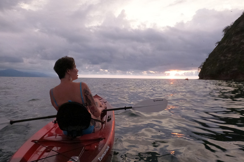 Mismaloya: Los Arcos Bioluminescent Waters Kayak & Cave Tour Los Arcos Bioluminescence Kayak & Paddle - Sunrise Tour