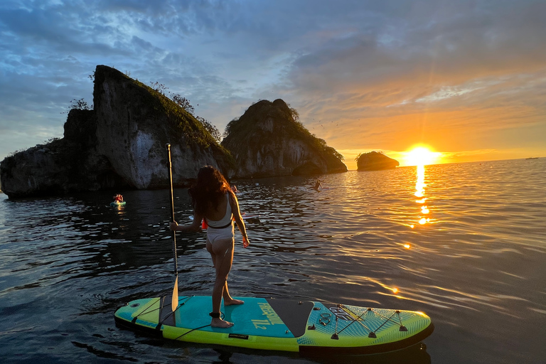 Mismaloya: Los Arcos Bioluminescent Waters Kayak & Cave Tour Los Arcos Bioluminescence Kayak & Paddle - Sunrise Tour