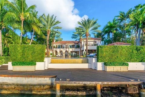 Miami: Biscayne Bay Celebrity Homes Sightseeing CruiseMiami: Sightseeingcruise naar huizen van beroemdheden in Biscayne Bay