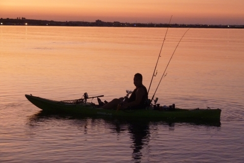 Miami Excursión de pesca de pavón en kayak-Miami Pelican Harbor