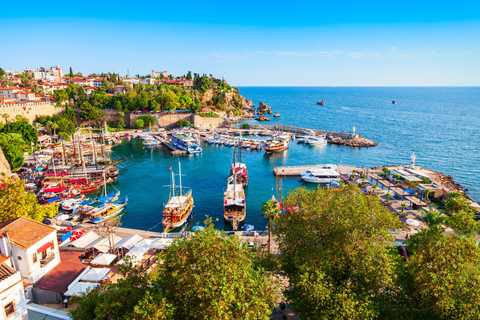 Belek: Antalya City Tour w/Boat Trip, Waterfall & Cable Car City Tour With Waterfalls&Lunch