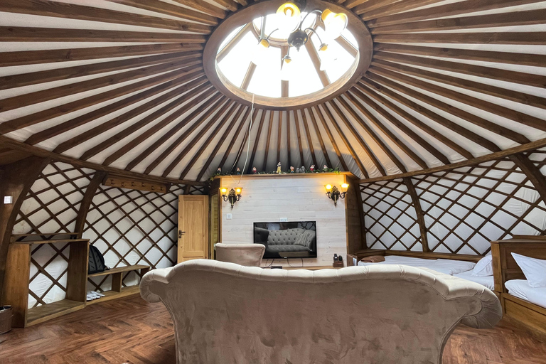 Terelj: Premium Mongolian Ger (Yurt) Overnight Experience Chinggis Khaan Statue + Ger
