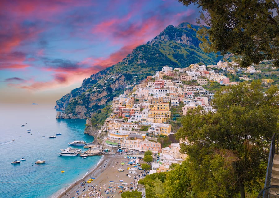 Von Sorrento aus Positano und die Amalfiküste Tagesausflug mit dem