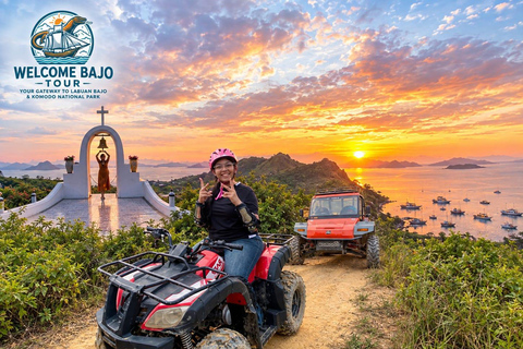 Labuan Bajo: Wild Ride & Golden Tide Atv Adventure to Sunset