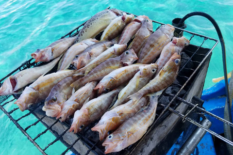 Rhodes Town: Fishing Boat Trip with Fish Meal and Swim Stops Makarounas fishing trips