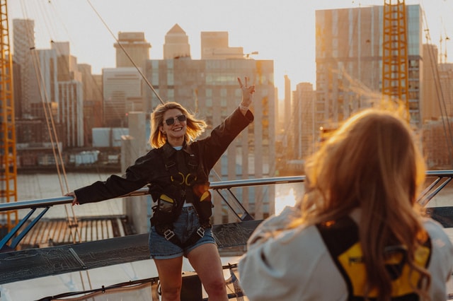 London: O2 Arena Rooftop Climbing Experience