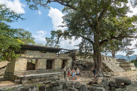 Ruines mayas de Copan depuis San Pedro Sula