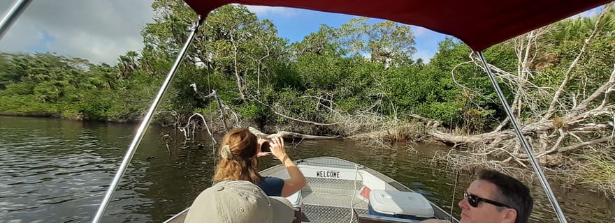 Prise en charge du Lamania Tour depuis Orange Walk jusqu'à Belize City.
