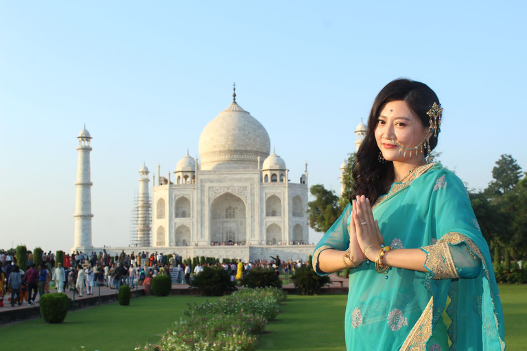 Vanuit Delhi: Agra-excursie op dezelfde dag met een supersnelle trein