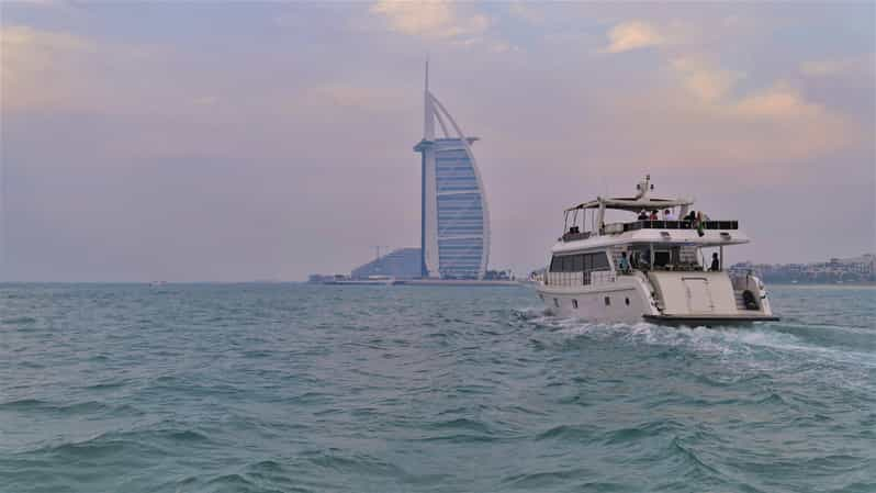 Dubai: Marina Yacht Cruise With Breakfast, Lunch, Or Dinner | GetYourGuide