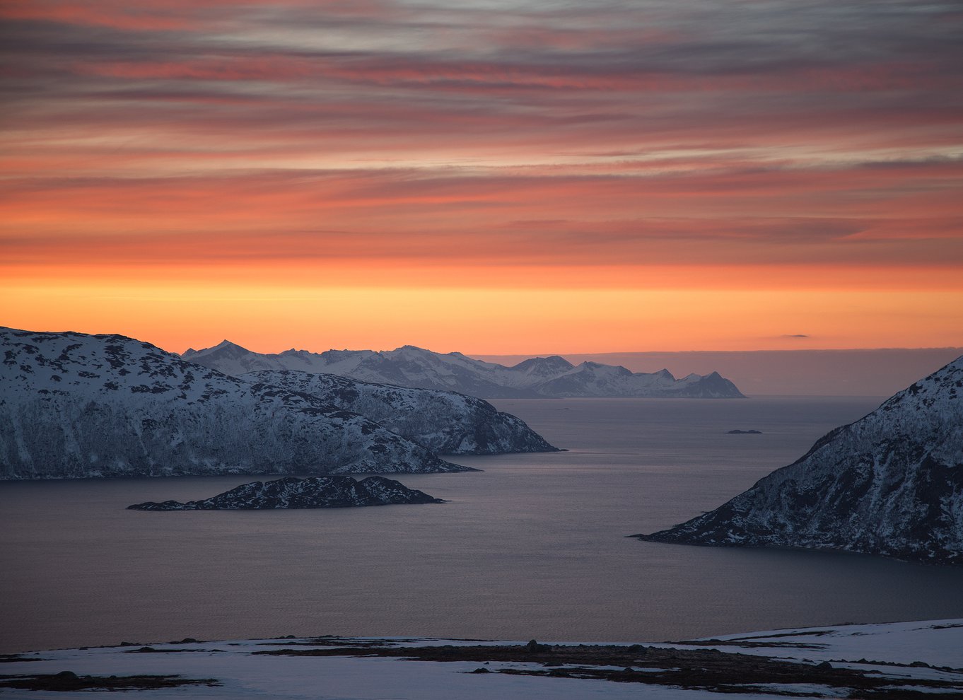 Fra Tromsø: Halvdagstur til de norske fjorde