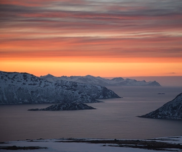 From Tromso: Norwegian Fjords Half-Day Tour