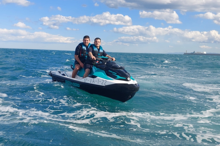 Valencia: Experiencia Jetski con Guía1 hora de experiencia guiada en moto de agua