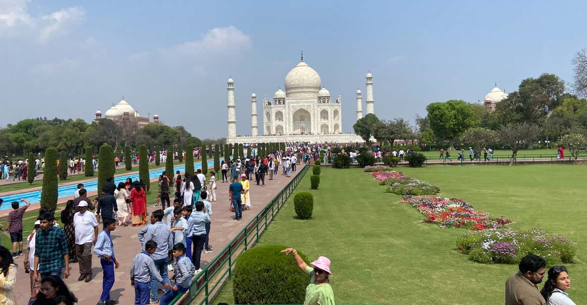 From Delhi Agra Day Tour By Gatimaan Train With Taj Mahal GetYourGuide