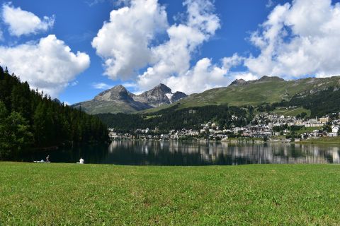 St. Moritz: Private Guided Town Highlights Walking Tour