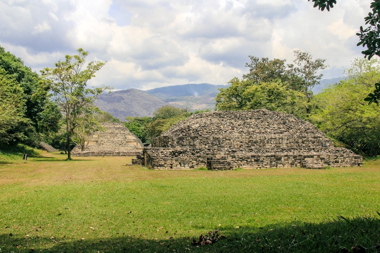 Ruines mayas de Copan depuis San Pedro Sula