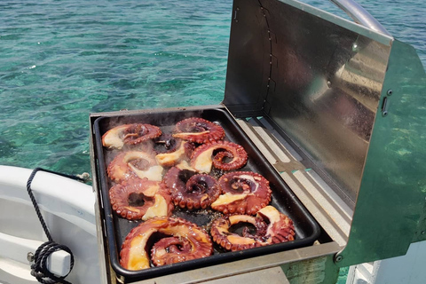 Porto-Vecchio: diner aperitief bij zonsondergang op zee