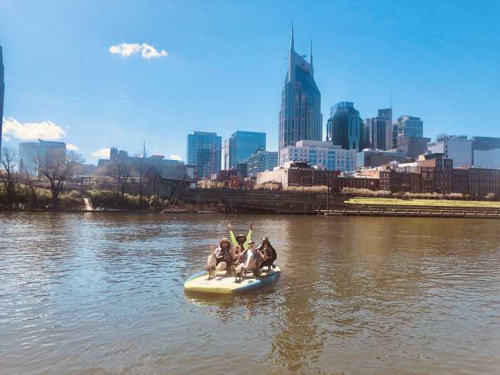 Nashville: Downtown Pedal Boat Rental for 2 to 4 People