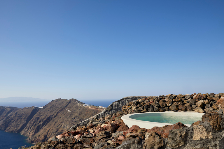 Santorin: Vulkanisches Hot-Tub-Erlebnis mit Blick auf die CalderaVulkanisches Hot-Tub-Erlebnis mit Blick auf die Caldera