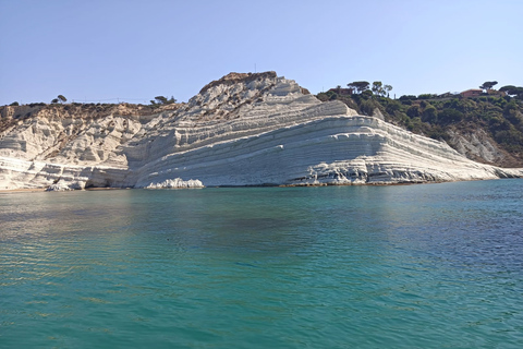 San Leone: Halbtagestour Bootstour Scala dei Turchi mit SkipperSan Leone: Halbtägige Bootstour Scala dei Turchi mit Skipper
