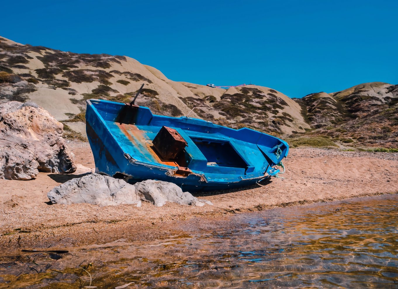 San Leone: halvdagstur i Scala dei Turchi med skipper
