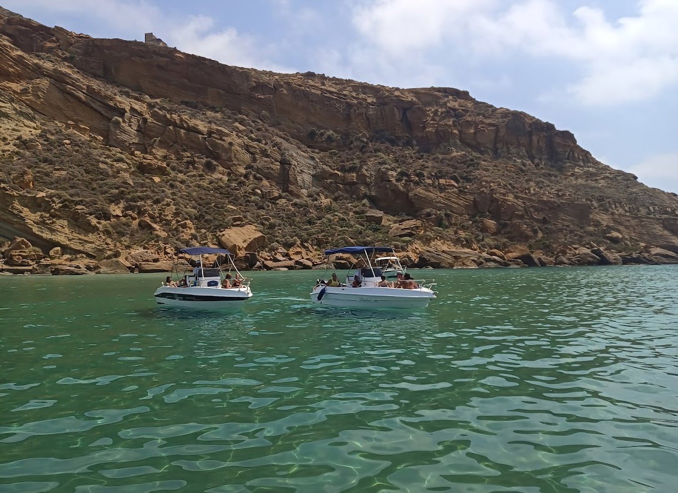 San Leone: halvdagstur i Scala dei Turchi med skipper