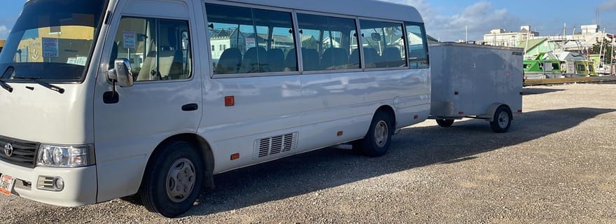 De San Ignacio : Transfert en van vers Flores Peten au Guatemala