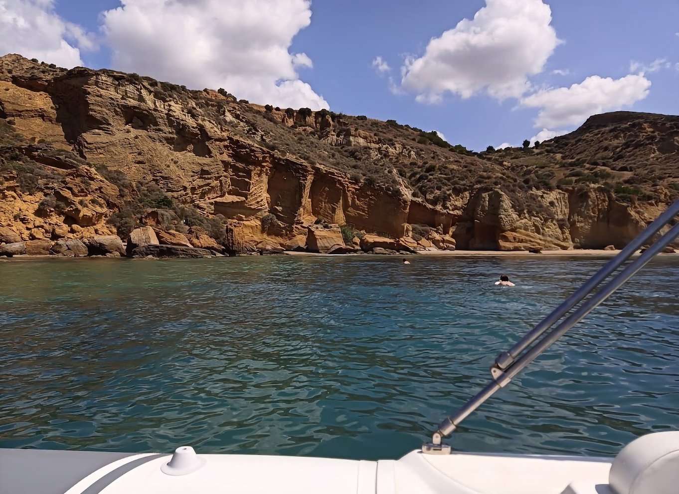 San Leone: halvdagstur i Scala dei Turchi med skipper