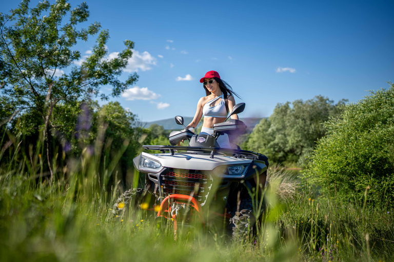 Split: Dalmatian Quad Tour with River Swimming & Picnic Single Rider Option