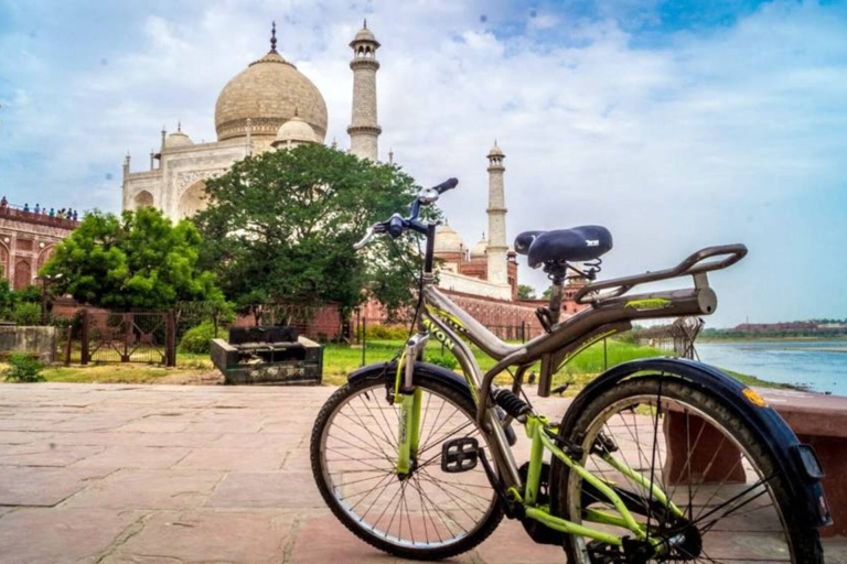 Privado:Agra Por Taj Naturaleza Y Paisaje En Bicicleta