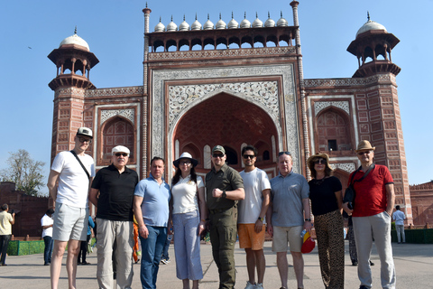 Privat:Agra By Taj Natur und Landseite mit dem Fahrrad