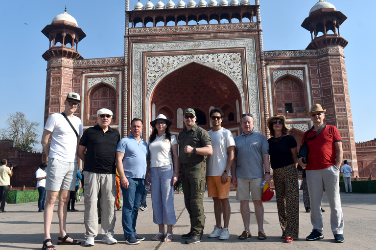 Privat:Agra By Taj Natur und Landseite mit dem Fahrrad