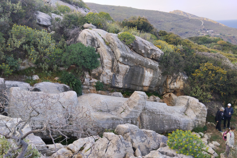 Naxos Island: Highlight Bus Tour with Swim Stop at Apollonas