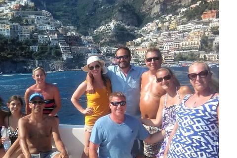 From Capri: Capri e Positano Private Yacht Tour