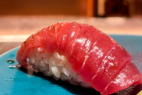 Tokio: Omakase Sushi Kurs im Robot Serving RestaurantTokio: Omakase Sushi-Gänge-Menü im Robot Serving Restaurant