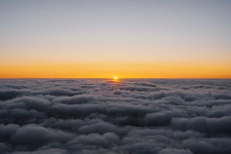 Funchal Wandeling Bij Zonsopgang Van Pico Do Arieiro Naar Pico Ruivo