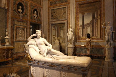 Rom: Galerie Borghese Skip-the-Line Ticket & Golf Cart Ride