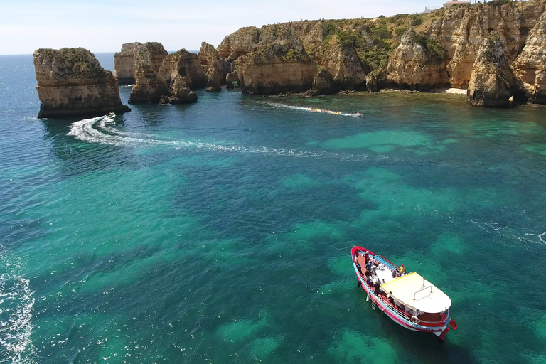 Lagos: Passeio de Barco Costeiro e Gruta da Ponta da Piedade