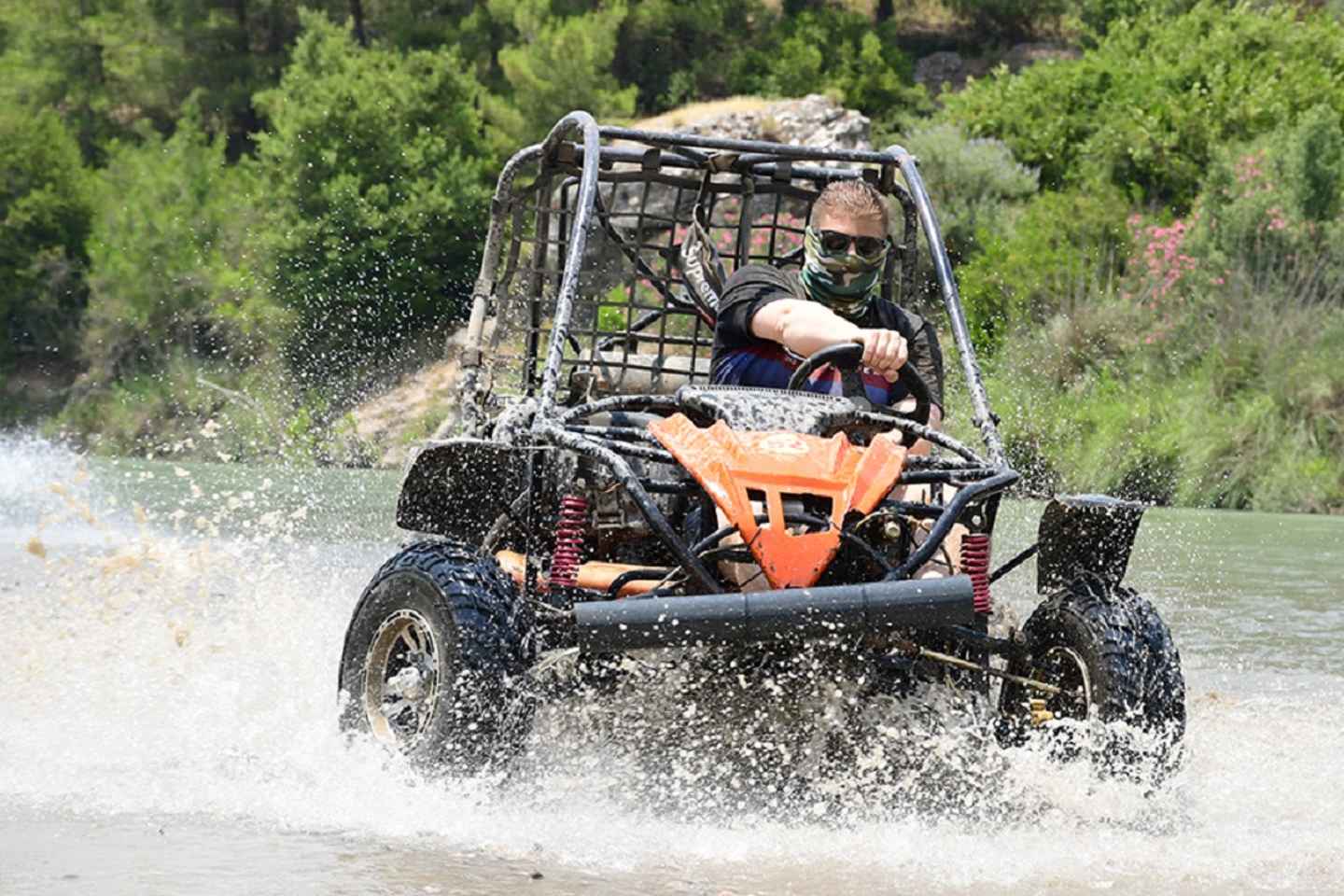 From city of Side: Taurus Mountains Buggy Safari