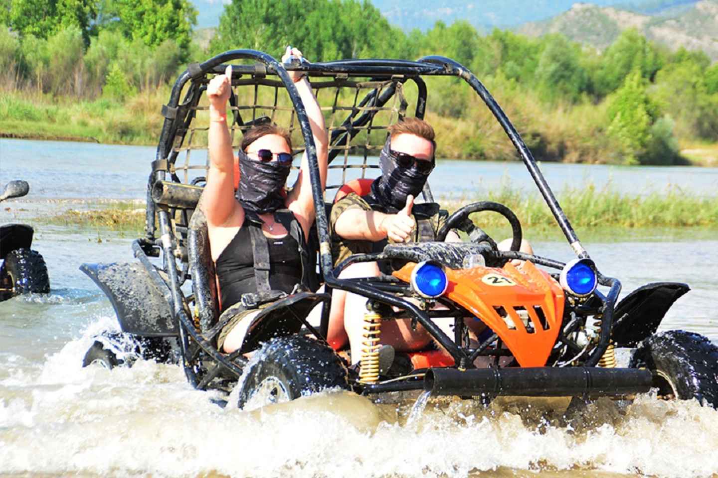 From city of Side: Taurus Mountains Buggy Safari